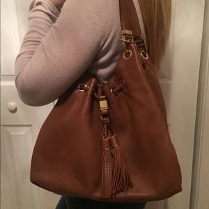 Michael Kors Brown Leather Bag